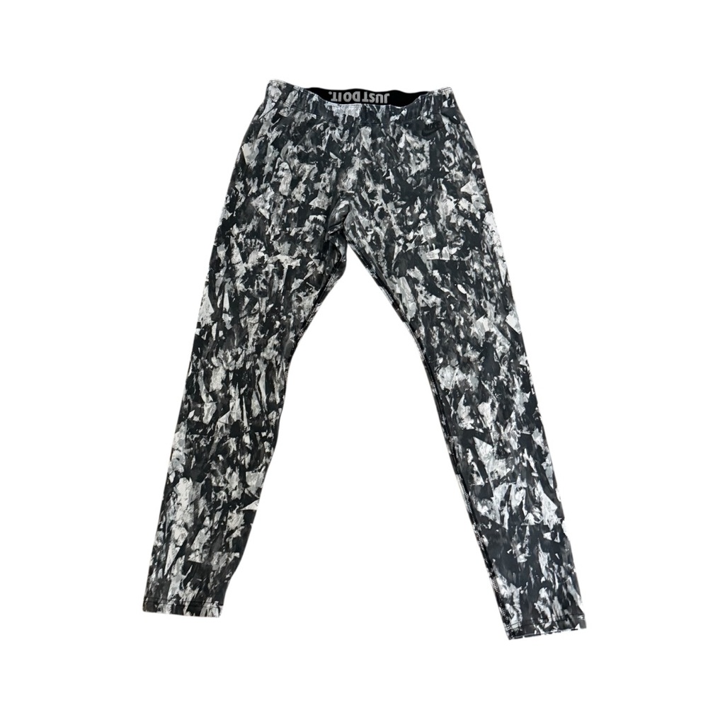 Nike Black and White Leggings